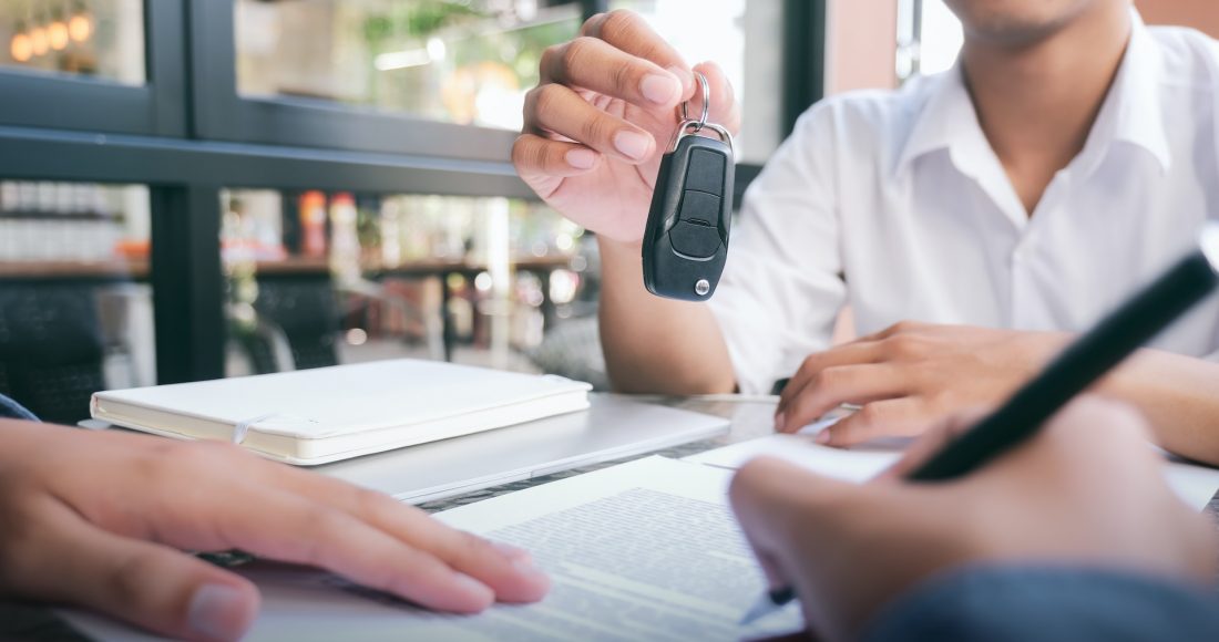 registration of a car purchase transaction