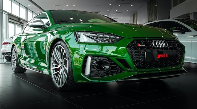 audi rs5 sonoma green