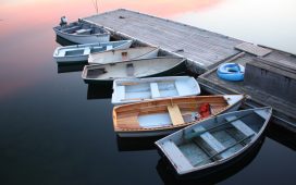 several-boats-on-dock