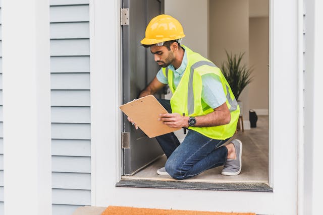 man-in-yellow-safety-reflective-vest-with-hard-hat-doing-house-inspection