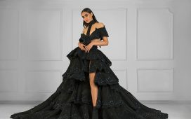 woman-in-black-dress